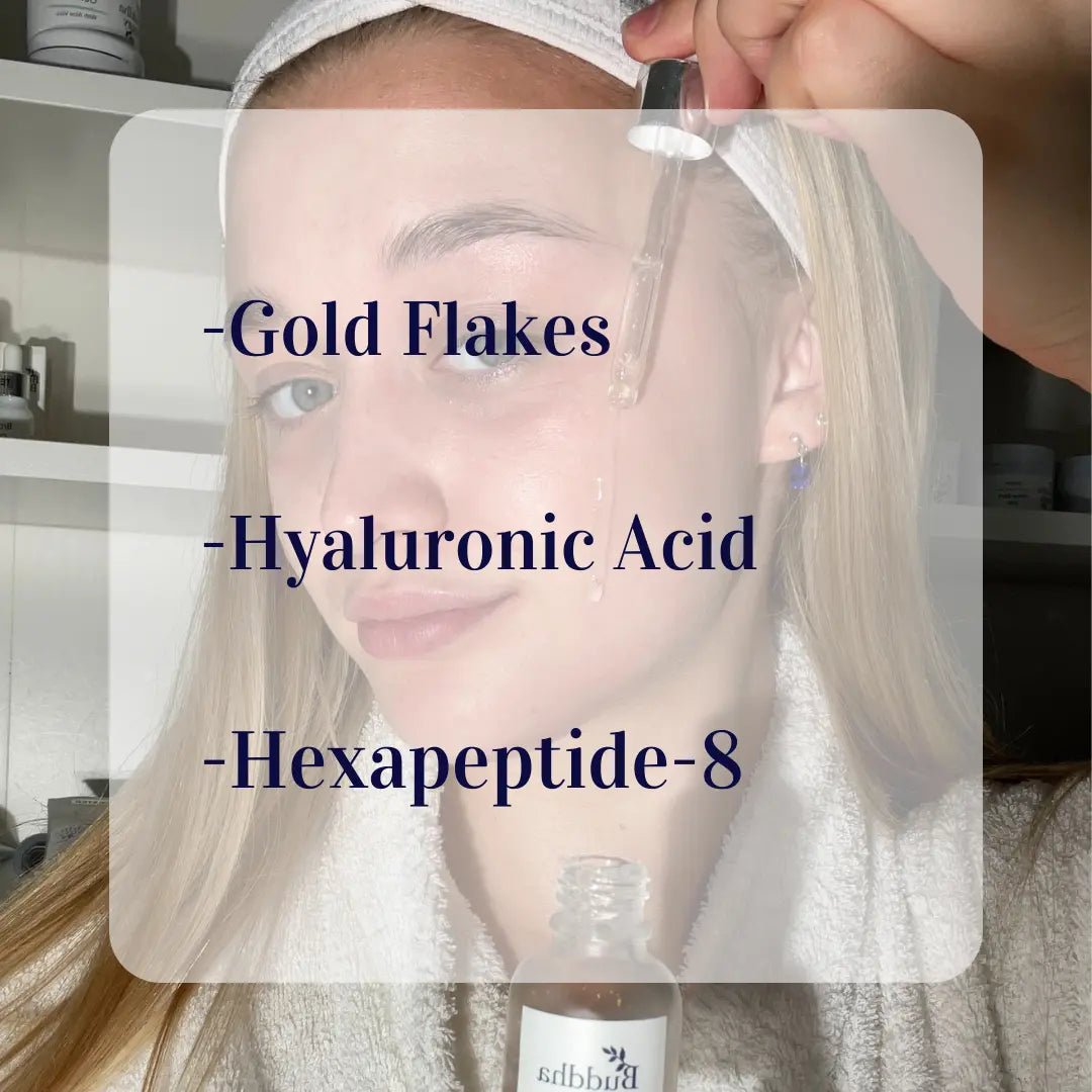 24K Gold & Hyaluronic Acid Facial Skin Serum