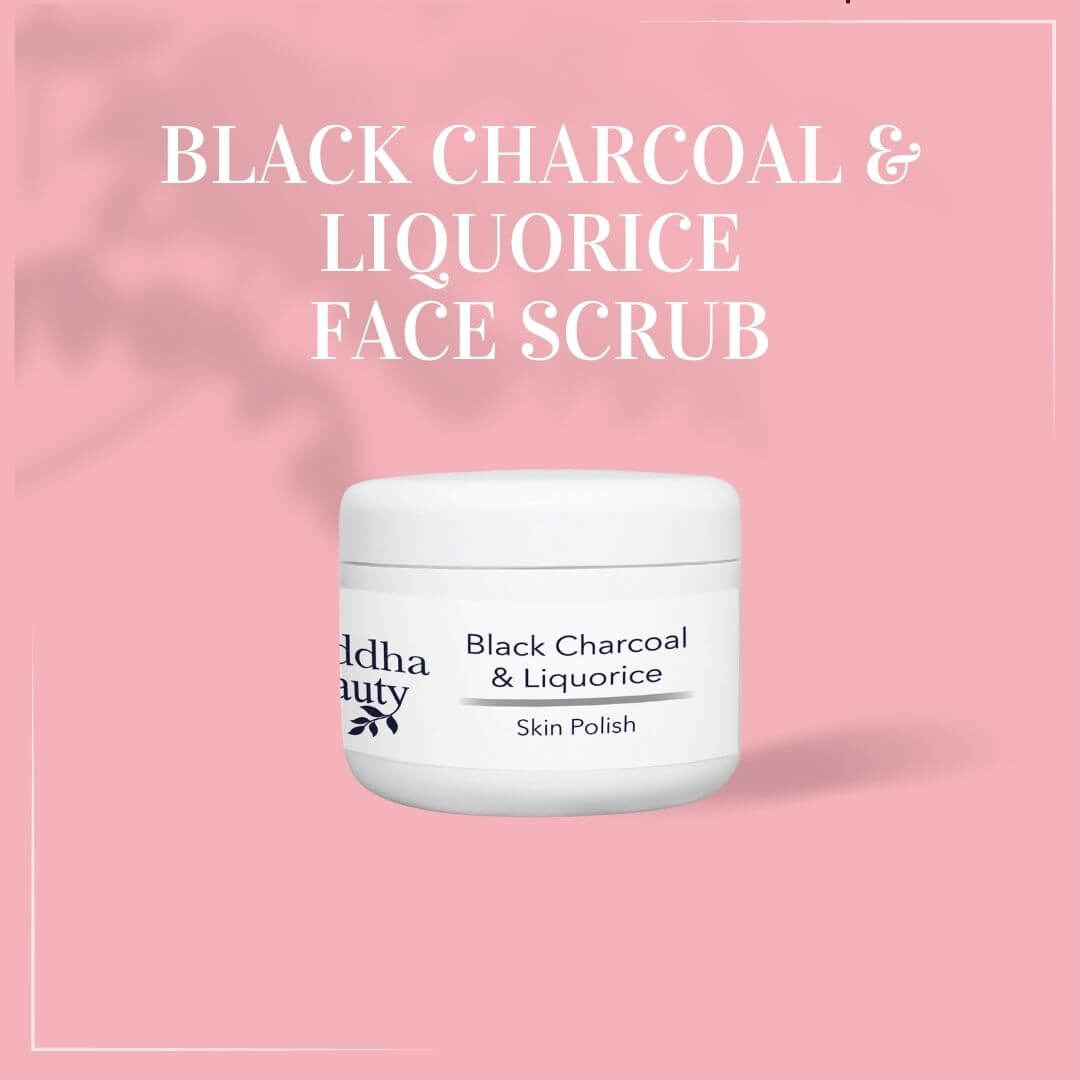 Black Charcoal & Liquorice Skin Polish Facial Scrub