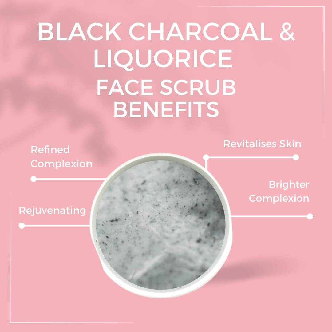 Black Charcoal & Liquorice Skin Polish Facial Scrub