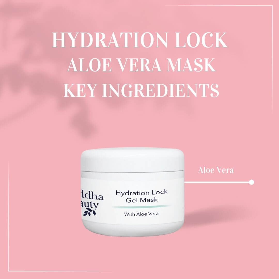 Hydration Lock Aloe Vera Gel Face Mask