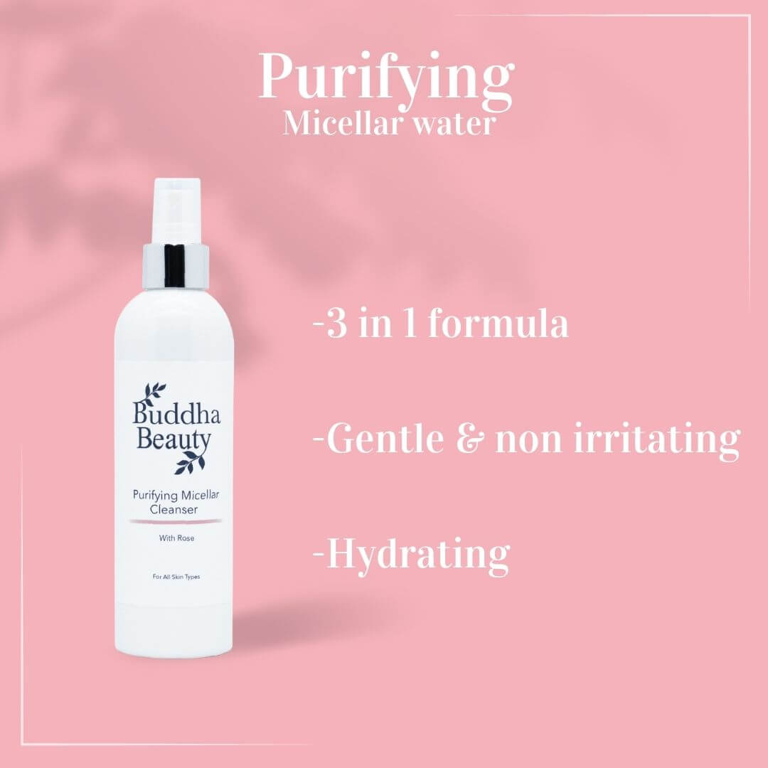 Purifying Rose Micellar Water